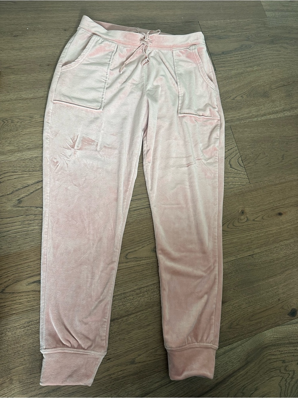 House of Harlow 1960 Pink Velour Jogger Sweatpants